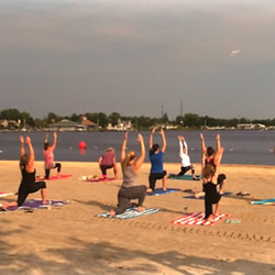 Beachwood Yoga on the Beach